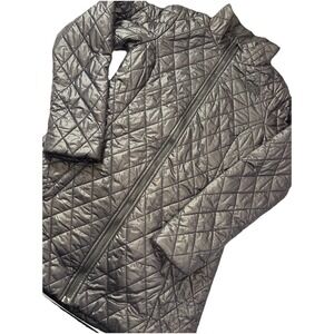 THE NORTH FACE Elevate Full Zip Puffer Jacket Black Quilted Women's‎ SMALL